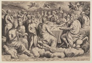 Az istenek bankettje alkotó: Jacques de Gheyn II