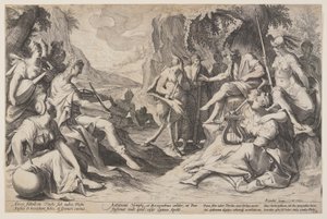 Midasz ítélete alkotó: Jacques de Gheyn II