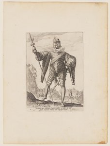 alezredes, II. Rudolf császár testőrségének tisztjei és katonái közül alkotó: Jacques de Gheyn II