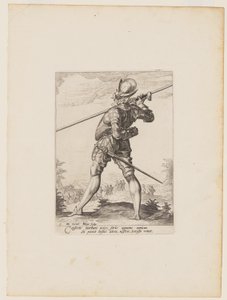 Pikeman, II. Rudolf császár testőrségének tisztjei és katonái című kötetből alkotó: Jacques de Gheyn II