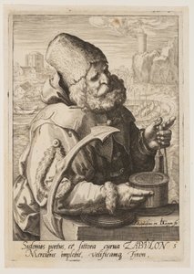 Zebulon, Jákob tizenkét fiából alkotó: Jacques de Gheyn II