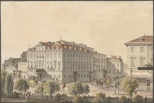 A Theatre an der Wien, 1816 körül.