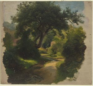 Erdei ösvény alkotó: Jakob Becker