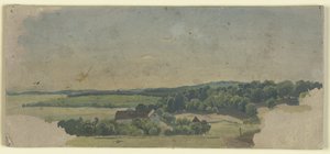 Kis Taunus-tájkép alkotó: Jakob Becker