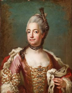 Louisa Ulrika porosz 1720-1782 alkotó: Jakob Björk