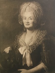 Német: Anna Elisabeth Daxelhofer, született Gatschet portréja