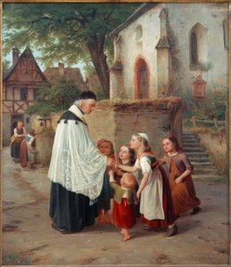 A falu lelkésze alkotó: Jakob Fürchtegott Dielmann