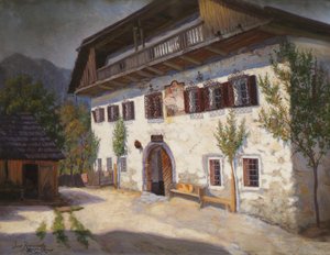 Der Gasthof Pettar St. Agathában alkotó: Jakob Koganowsky
