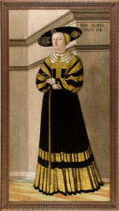 Anna von Rosental portréja, 1529.