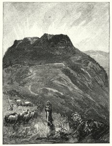 A szépségek hagyományos hegye (litho) alkotó: James (after) Clark