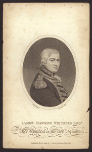James Hawkins-Whitshed, brit admirális (metszet)