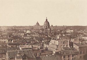 Róma látképe,c. 1855 (fotó) alkotó: James (attr.to) Anderson