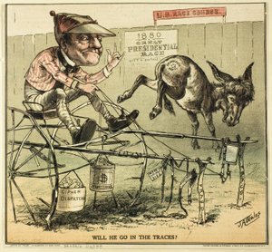Will He Go a The Traces-ben, a Puckból alkotó: James A. Wales
