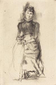 Ágnes, c. 18731875. alkotó: James Abbott McNeill Whistler