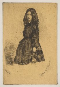 Annie, 1858. alkotó: James Abbott McNeill Whistler
