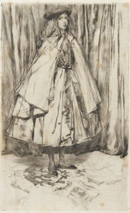 Annie Haden, 1860 (szárazhegy papíron) alkotó: James Abbott McNeill Whistler
