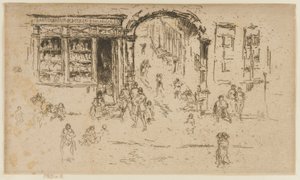 Archway, Brüsszel alkotó: James Abbott McNeill Whistler