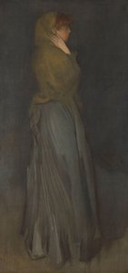 „Sárga és szürke elrendezés”: Effie Deans, 1876-78 körül