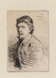 Auguste Delatre, 1858. alkotó: James Abbott McNeill Whistler