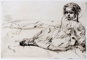 Bibi Valentin alkotó: James Abbott McNeill Whistler