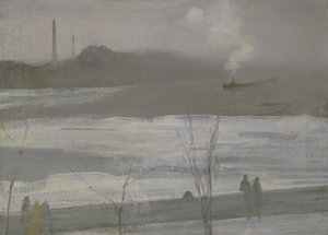 Chelsea a jégen alkotó: James Abbott McNeill Whistler