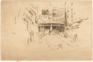 Ruhabörze, I. szám, 1887. alkotó: James Abbott McNeill Whistler