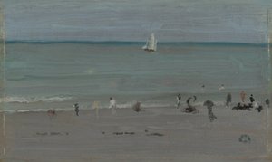 Part menti jelenet, Fürdőzők, 188485. alkotó: James Abbott McNeill Whistler