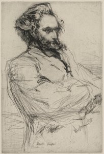 Drouet, 1859. alkotó: James Abbott McNeill Whistler