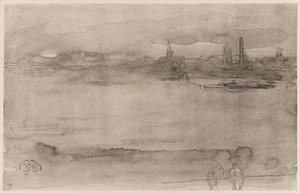 Kora reggel, 1878. alkotó: James Abbott McNeill Whistler