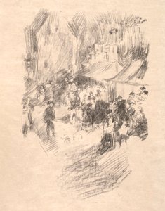 Fair, Lyme, Regis, 1895. alkotó: James Abbott McNeill Whistler