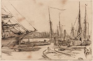 Billingsgate-ből, 1878. alkotó: James Abbott McNeill Whistler