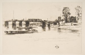 Fulham Chelsea, XX. század. alkotó: James Abbott McNeill Whistler
