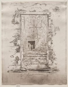 Kert, 1886. alkotó: James Abbott McNeill Whistler