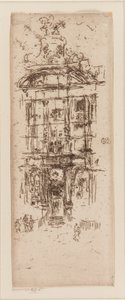 Aranyház, Brüsszel, 1887. alkotó: James Abbott McNeill Whistler