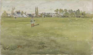 Zöld és ezüst: Beaulieu, Touraine alkotó: James Abbott McNeill Whistler