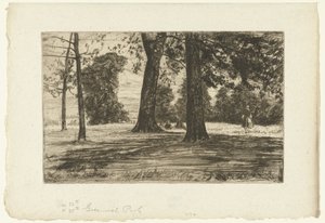 Greenwich Park alkotó: James Abbott McNeill Whistler