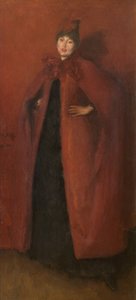 Harmónia pirosban: Lámpafény, 1884-86 alkotó: James Abbott McNeill Whistler