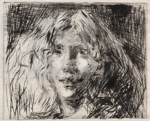 Joanna Hefferman: Az ír szépség, 1866. alkotó: James Abbott McNeill Whistler