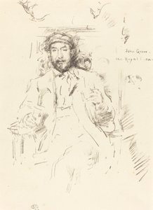 John Grove, 1895. alkotó: James Abbott McNeill Whistler