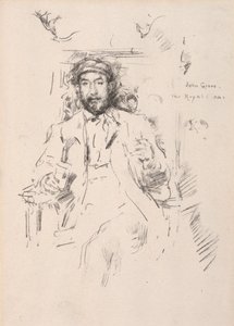 John Grove, 1895. alkotó: James Abbott McNeill Whistler
