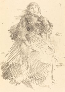 A szép lusta hölgy, 1894. alkotó: James Abbott McNeill Whistler