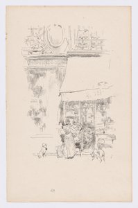 La Fruitière de la rue de Grenelle alkotó: James Abbott McNeill Whistler