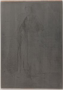 La Mere Gerard. A tizenkét rézkarc egyike a természetből, 1857-1858. alkotó: James Abbott McNeill Whistler
