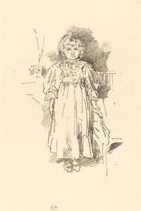 Kis Evelyn, 1896. alkotó: James Abbott McNeill Whistler