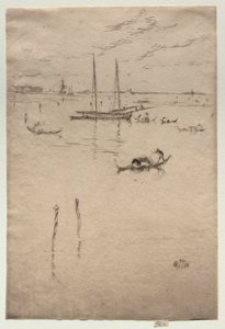 Kis Lagúna. alkotó: James Abbott McNeill Whistler
