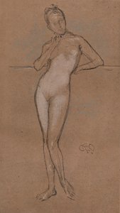 Kis akt, 1888 alkotó: James Abbott McNeill Whistler