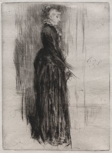 Kis bársony ruha. alkotó: James Abbott McNeill Whistler