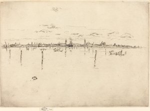 Kis Velence, 1880. alkotó: James Abbott McNeill Whistler
