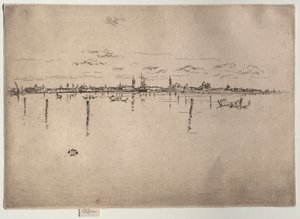Kis Velence, 1880. alkotó: James Abbott McNeill Whistler