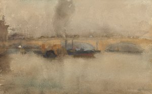 London Bridge, 1881. alkotó: James Abbott McNeill Whistler